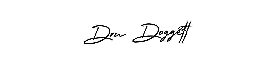 How to Draw Dru Doggett signature style? AmerikaSignatureDemo-Regular is a latest design signature styles for name Dru Doggett. Dru Doggett signature style 3 images and pictures png