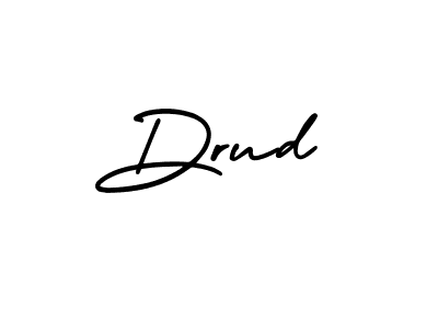 Also You can easily find your signature by using the search form. We will create Drud name handwritten signature images for you free of cost using AmerikaSignatureDemo-Regular sign style. Drud signature style 3 images and pictures png