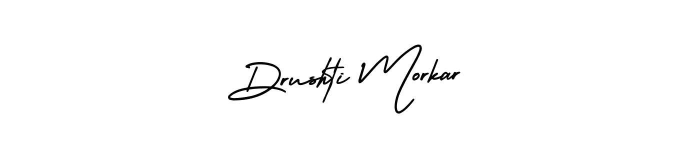 Check out images of Autograph of Drushti Morkar name. Actor Drushti Morkar Signature Style. AmerikaSignatureDemo-Regular is a professional sign style online. Drushti Morkar signature style 3 images and pictures png