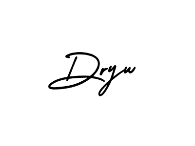 Make a beautiful signature design for name Dryw. Use this online signature maker to create a handwritten signature for free. Dryw signature style 3 images and pictures png