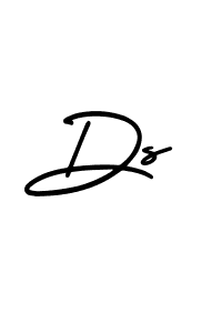 Use a signature maker to create a handwritten signature online. With this signature software, you can design (AmerikaSignatureDemo-Regular) your own signature for name Ds. Ds signature style 3 images and pictures png
