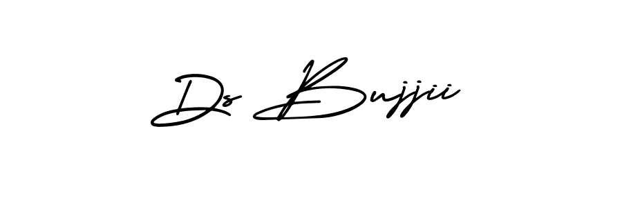 Design your own signature with our free online signature maker. With this signature software, you can create a handwritten (AmerikaSignatureDemo-Regular) signature for name Ds Bujjii. Ds Bujjii signature style 3 images and pictures png