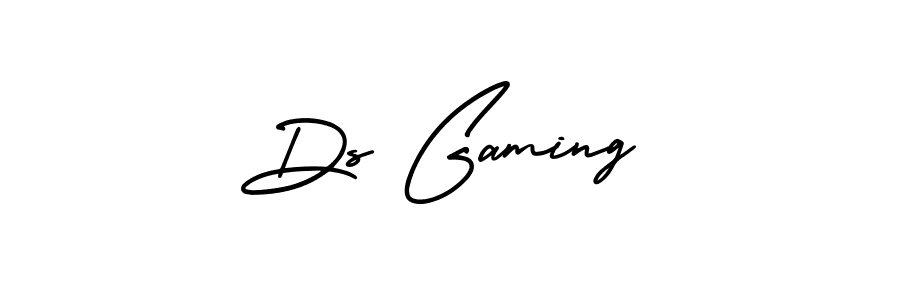 How to Draw Ds Gaming signature style? AmerikaSignatureDemo-Regular is a latest design signature styles for name Ds Gaming. Ds Gaming signature style 3 images and pictures png