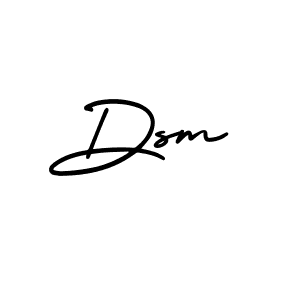 Also we have Dsm name is the best signature style. Create professional handwritten signature collection using AmerikaSignatureDemo-Regular autograph style. Dsm signature style 3 images and pictures png