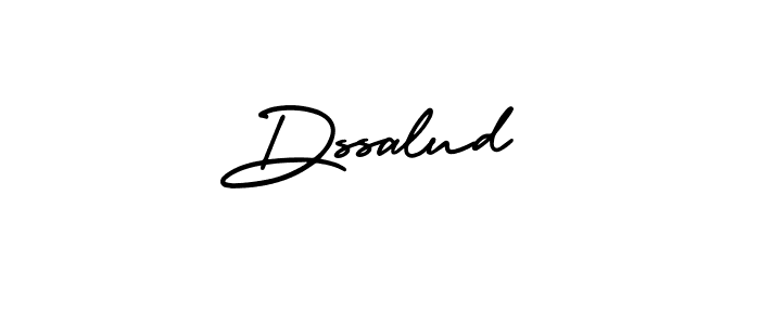 AmerikaSignatureDemo-Regular is a professional signature style that is perfect for those who want to add a touch of class to their signature. It is also a great choice for those who want to make their signature more unique. Get Dssalud name to fancy signature for free. Dssalud signature style 3 images and pictures png