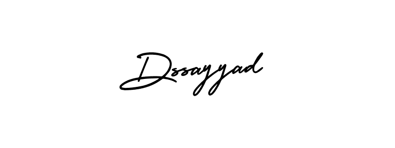It looks lik you need a new signature style for name Dssayyad. Design unique handwritten (AmerikaSignatureDemo-Regular) signature with our free signature maker in just a few clicks. Dssayyad signature style 3 images and pictures png
