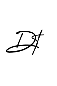 Create a beautiful signature design for name Dt. With this signature (AmerikaSignatureDemo-Regular) fonts, you can make a handwritten signature for free. Dt signature style 3 images and pictures png