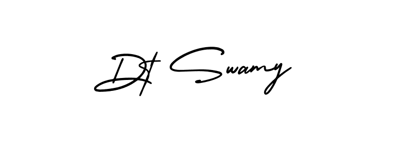 Also we have Dt Swamy name is the best signature style. Create professional handwritten signature collection using AmerikaSignatureDemo-Regular autograph style. Dt Swamy signature style 3 images and pictures png