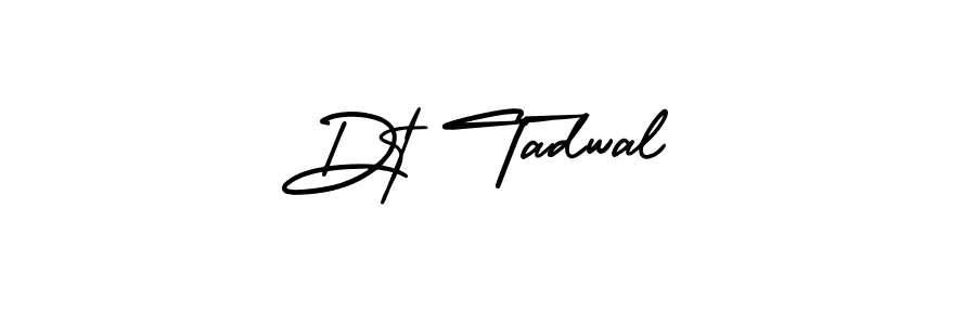 Also we have Dt Tadwal name is the best signature style. Create professional handwritten signature collection using AmerikaSignatureDemo-Regular autograph style. Dt Tadwal signature style 3 images and pictures png