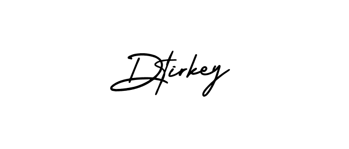 Similarly AmerikaSignatureDemo-Regular is the best handwritten signature design. Signature creator online .You can use it as an online autograph creator for name Dtirkey. Dtirkey signature style 3 images and pictures png