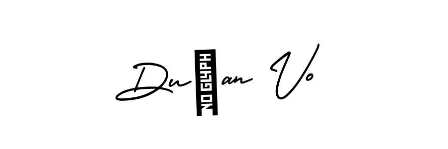 if you are searching for the best signature style for your name Dušan Vo. so please give up your signature search. here we have designed multiple signature styles  using AmerikaSignatureDemo-Regular. Dušan Vo signature style 3 images and pictures png