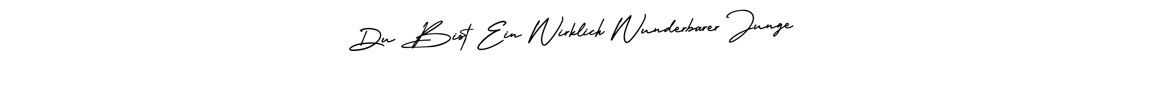 Check out images of Autograph of Du Bist Ein Wirklich Wunderbarer Junge name. Actor Du Bist Ein Wirklich Wunderbarer Junge Signature Style. AmerikaSignatureDemo-Regular is a professional sign style online. Du Bist Ein Wirklich Wunderbarer Junge signature style 3 images and pictures png