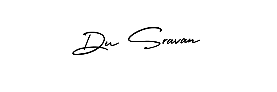 AmerikaSignatureDemo-Regular is a professional signature style that is perfect for those who want to add a touch of class to their signature. It is also a great choice for those who want to make their signature more unique. Get Du Sravan name to fancy signature for free. Du Sravan signature style 3 images and pictures png