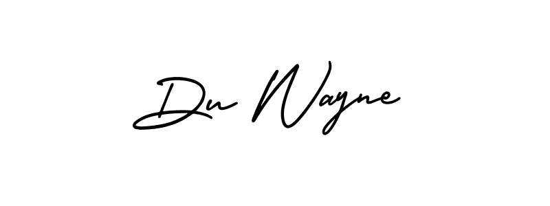 Make a beautiful signature design for name Du Wayne. Use this online signature maker to create a handwritten signature for free. Du Wayne signature style 3 images and pictures png