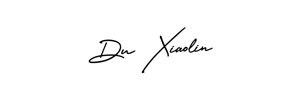 Once you've used our free online signature maker to create your best signature AmerikaSignatureDemo-Regular style, it's time to enjoy all of the benefits that Du Xiaolin name signing documents. Du Xiaolin signature style 3 images and pictures png