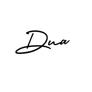 Use a signature maker to create a handwritten signature online. With this signature software, you can design (AmerikaSignatureDemo-Regular) your own signature for name Dua. Dua signature style 3 images and pictures png