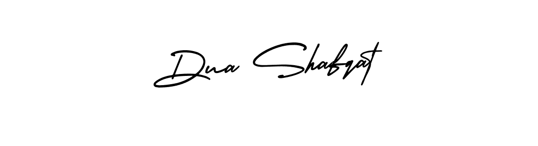 Design your own signature with our free online signature maker. With this signature software, you can create a handwritten (AmerikaSignatureDemo-Regular) signature for name Dua Shafqat. Dua Shafqat signature style 3 images and pictures png