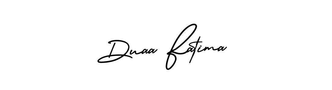 How to Draw Duaa Fatima signature style? AmerikaSignatureDemo-Regular is a latest design signature styles for name Duaa Fatima. Duaa Fatima signature style 3 images and pictures png