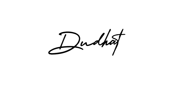 Best and Professional Signature Style for Dudhat. AmerikaSignatureDemo-Regular Best Signature Style Collection. Dudhat signature style 3 images and pictures png