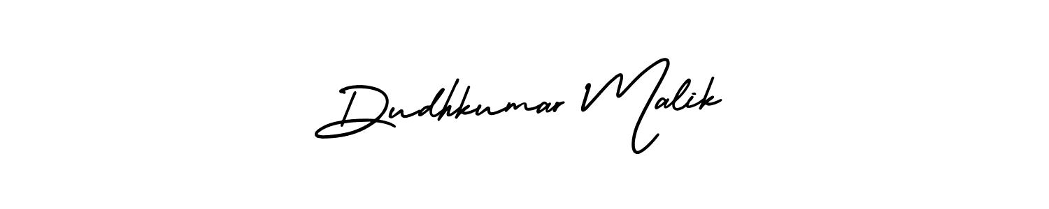 How to make Dudhkumar Malik signature? AmerikaSignatureDemo-Regular is a professional autograph style. Create handwritten signature for Dudhkumar Malik name. Dudhkumar Malik signature style 3 images and pictures png