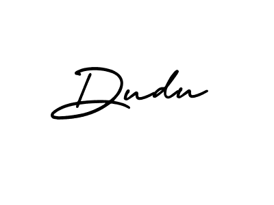 Use a signature maker to create a handwritten signature online. With this signature software, you can design (AmerikaSignatureDemo-Regular) your own signature for name Dudu. Dudu signature style 3 images and pictures png