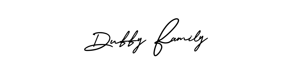 Design your own signature with our free online signature maker. With this signature software, you can create a handwritten (AmerikaSignatureDemo-Regular) signature for name Duffy Family. Duffy Family signature style 3 images and pictures png