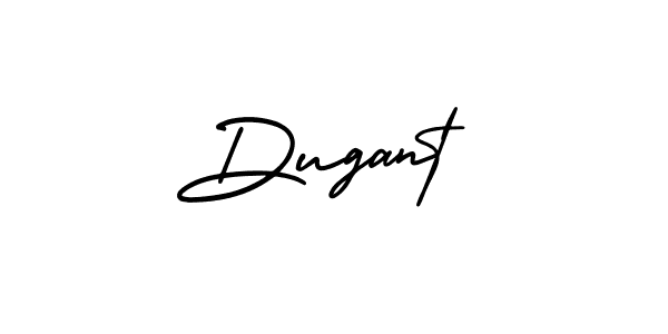 Create a beautiful signature design for name Dugant. With this signature (AmerikaSignatureDemo-Regular) fonts, you can make a handwritten signature for free. Dugant signature style 3 images and pictures png