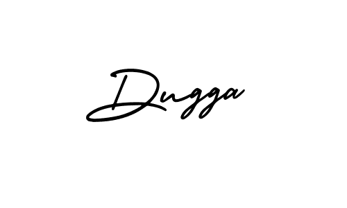 Design your own signature with our free online signature maker. With this signature software, you can create a handwritten (AmerikaSignatureDemo-Regular) signature for name Dugga. Dugga signature style 3 images and pictures png