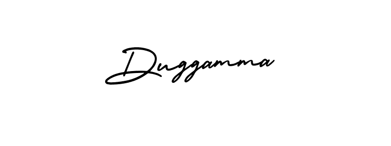 The best way (AmerikaSignatureDemo-Regular) to make a short signature is to pick only two or three words in your name. The name Duggamma include a total of six letters. For converting this name. Duggamma signature style 3 images and pictures png