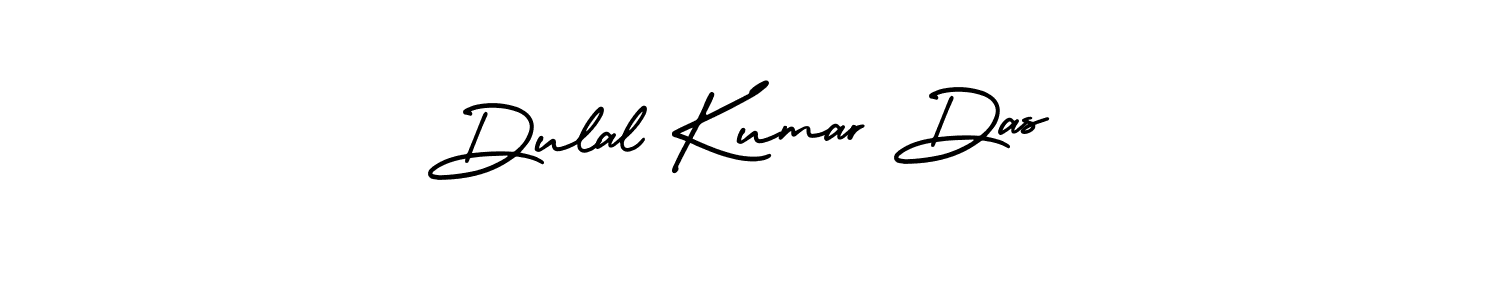 Dulal Kumar Das stylish signature style. Best Handwritten Sign (AmerikaSignatureDemo-Regular) for my name. Handwritten Signature Collection Ideas for my name Dulal Kumar Das. Dulal Kumar Das signature style 3 images and pictures png