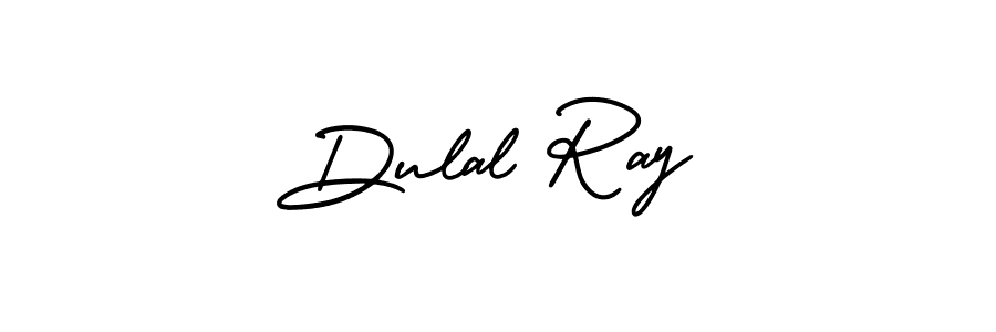 Dulal Ray stylish signature style. Best Handwritten Sign (AmerikaSignatureDemo-Regular) for my name. Handwritten Signature Collection Ideas for my name Dulal Ray. Dulal Ray signature style 3 images and pictures png