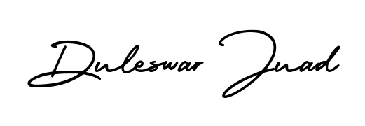 Make a beautiful signature design for name Duleswar Juad. With this signature (AmerikaSignatureDemo-Regular) style, you can create a handwritten signature for free. Duleswar Juad signature style 3 images and pictures png