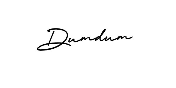 Dumdum stylish signature style. Best Handwritten Sign (AmerikaSignatureDemo-Regular) for my name. Handwritten Signature Collection Ideas for my name Dumdum. Dumdum signature style 3 images and pictures png