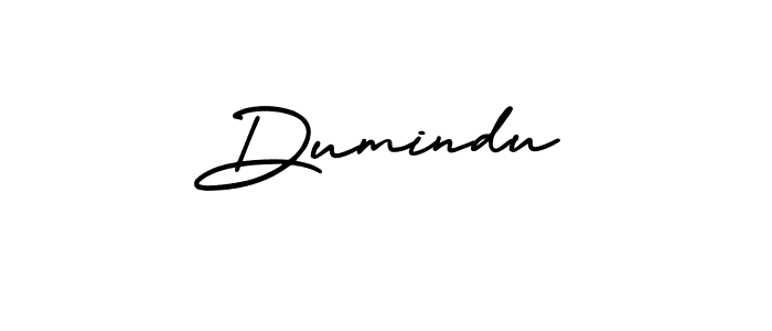 Design your own signature with our free online signature maker. With this signature software, you can create a handwritten (AmerikaSignatureDemo-Regular) signature for name Dumindu. Dumindu signature style 3 images and pictures png