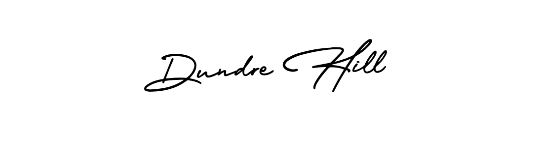 How to make Dundre Hill signature? AmerikaSignatureDemo-Regular is a professional autograph style. Create handwritten signature for Dundre Hill name. Dundre Hill signature style 3 images and pictures png