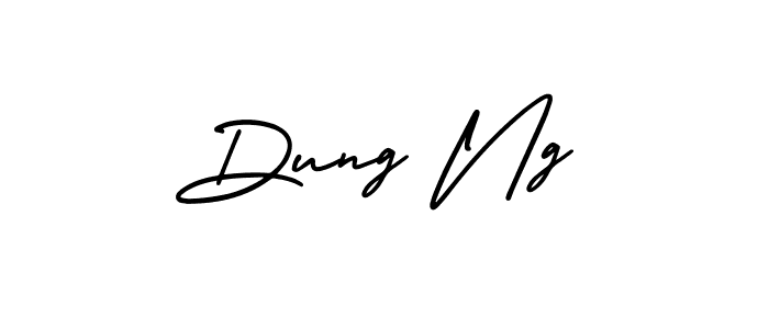 This is the best signature style for the Dung Ng name. Also you like these signature font (AmerikaSignatureDemo-Regular). Mix name signature. Dung Ng signature style 3 images and pictures png