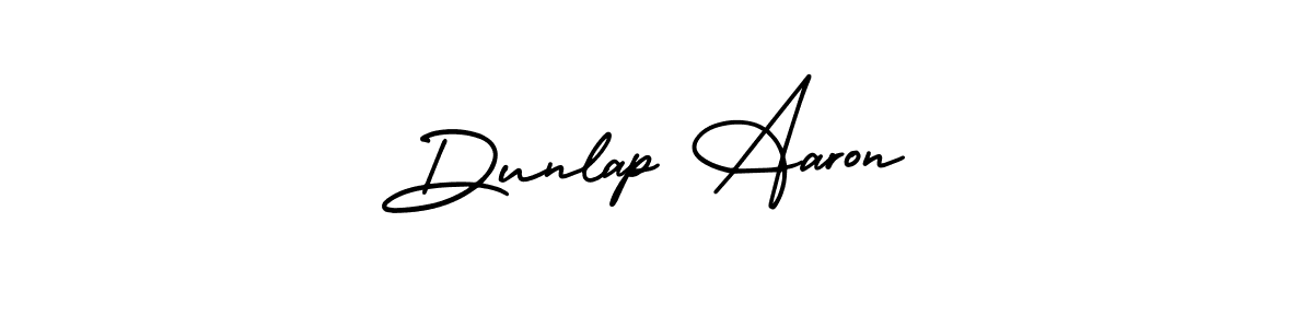 AmerikaSignatureDemo-Regular is a professional signature style that is perfect for those who want to add a touch of class to their signature. It is also a great choice for those who want to make their signature more unique. Get Dunlap Aaron name to fancy signature for free. Dunlap Aaron signature style 3 images and pictures png