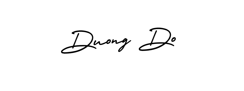 Design your own signature with our free online signature maker. With this signature software, you can create a handwritten (AmerikaSignatureDemo-Regular) signature for name Duong Do. Duong Do signature style 3 images and pictures png