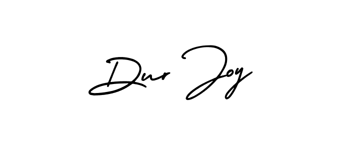 Make a short Dur Joy signature style. Manage your documents anywhere anytime using AmerikaSignatureDemo-Regular. Create and add eSignatures, submit forms, share and send files easily. Dur Joy signature style 3 images and pictures png