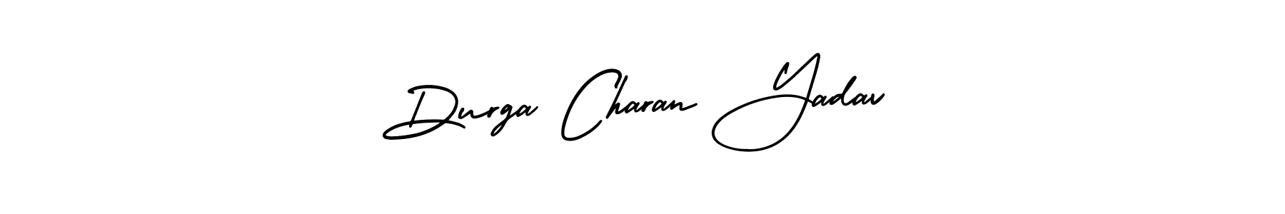 You should practise on your own different ways (AmerikaSignatureDemo-Regular) to write your name (Durga Charan Yadav) in signature. don't let someone else do it for you. Durga Charan Yadav signature style 3 images and pictures png