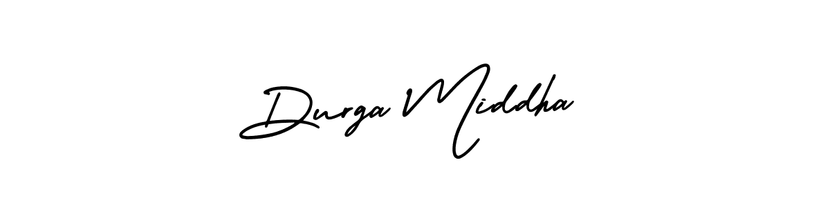 AmerikaSignatureDemo-Regular is a professional signature style that is perfect for those who want to add a touch of class to their signature. It is also a great choice for those who want to make their signature more unique. Get Durga Middha name to fancy signature for free. Durga Middha signature style 3 images and pictures png