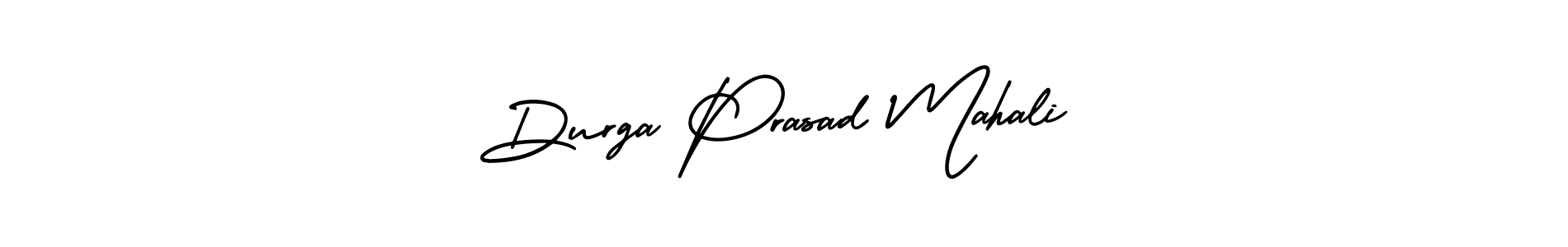 Durga Prasad Mahali stylish signature style. Best Handwritten Sign (AmerikaSignatureDemo-Regular) for my name. Handwritten Signature Collection Ideas for my name Durga Prasad Mahali. Durga Prasad Mahali signature style 3 images and pictures png