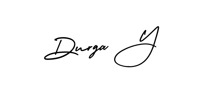Also we have Durga Y name is the best signature style. Create professional handwritten signature collection using AmerikaSignatureDemo-Regular autograph style. Durga Y signature style 3 images and pictures png