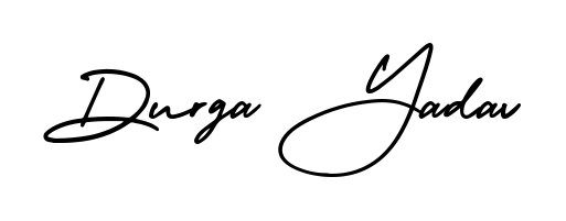 Best and Professional Signature Style for Durga Yadav. AmerikaSignatureDemo-Regular Best Signature Style Collection. Durga Yadav signature style 3 images and pictures png