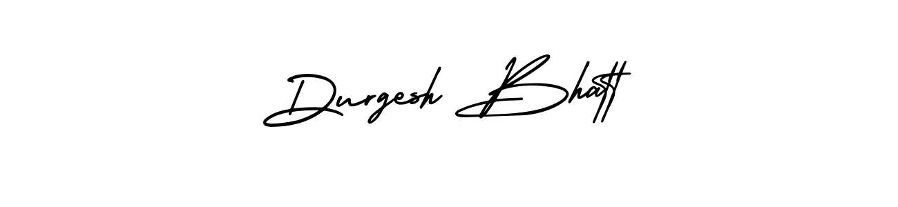 Design your own signature with our free online signature maker. With this signature software, you can create a handwritten (AmerikaSignatureDemo-Regular) signature for name Durgesh Bhatt. Durgesh Bhatt signature style 3 images and pictures png