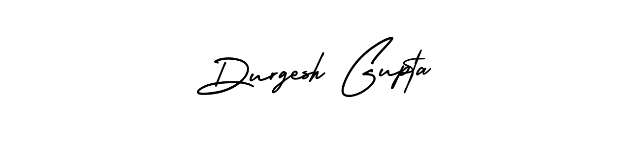 Durgesh Gupta stylish signature style. Best Handwritten Sign (AmerikaSignatureDemo-Regular) for my name. Handwritten Signature Collection Ideas for my name Durgesh Gupta. Durgesh Gupta signature style 3 images and pictures png