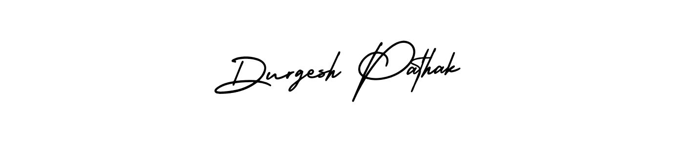 How to make Durgesh Pathak signature? AmerikaSignatureDemo-Regular is a professional autograph style. Create handwritten signature for Durgesh Pathak name. Durgesh Pathak signature style 3 images and pictures png