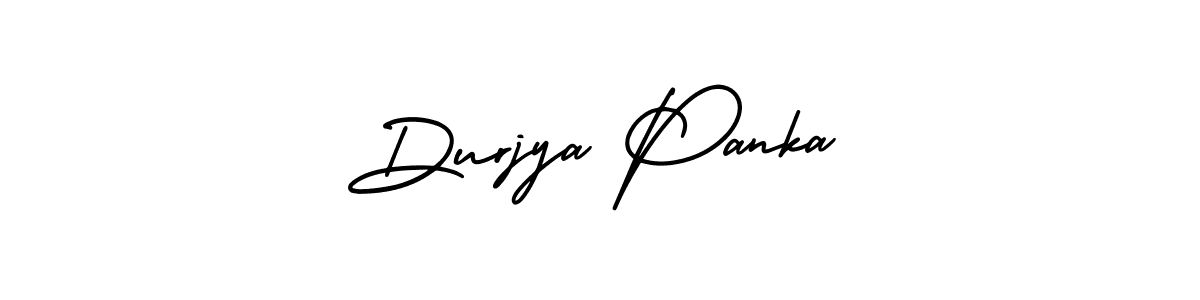 Durjya Panka stylish signature style. Best Handwritten Sign (AmerikaSignatureDemo-Regular) for my name. Handwritten Signature Collection Ideas for my name Durjya Panka. Durjya Panka signature style 3 images and pictures png
