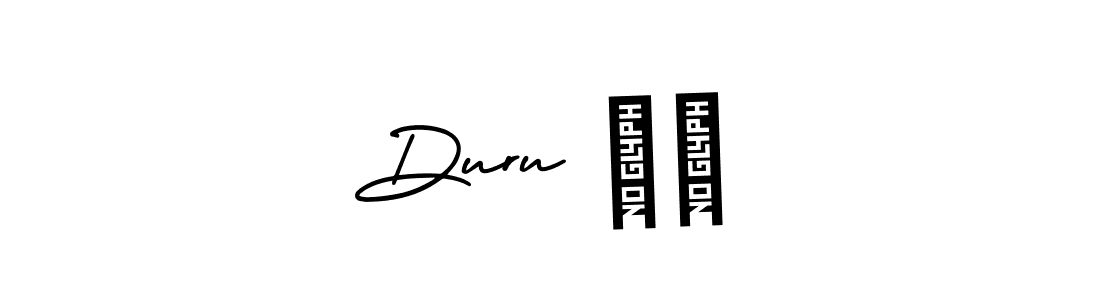 AmerikaSignatureDemo-Regular is a professional signature style that is perfect for those who want to add a touch of class to their signature. It is also a great choice for those who want to make their signature more unique. Get Duru ⭐️ name to fancy signature for free. Duru ⭐️ signature style 3 images and pictures png
