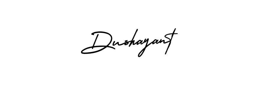 Create a beautiful signature design for name Dushayant. With this signature (AmerikaSignatureDemo-Regular) fonts, you can make a handwritten signature for free. Dushayant signature style 3 images and pictures png